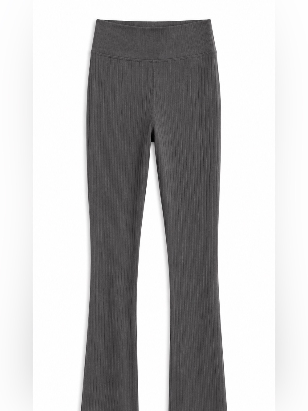 H&M Charcoal Ribbed Leggings